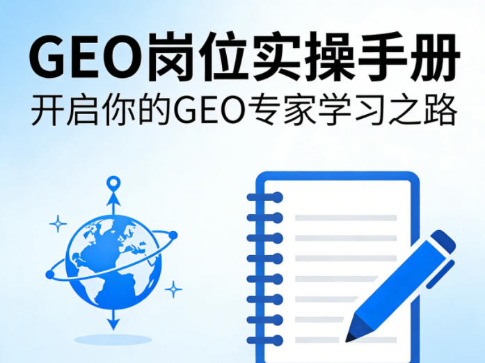 GEO岗位实操手册,开启你的GE0专家学习之路-小y轻创
