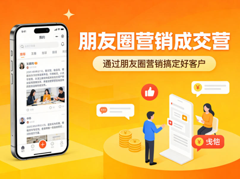 朋友圈营销成交营,通过朋友圈营销来搞定好客户-小y轻创