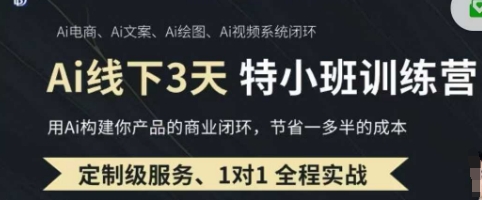 AI实操培训第20-21期线下，0基础保姆级教程，3月最新整理，企业获客、降本增效、打造超级个体-小y轻创